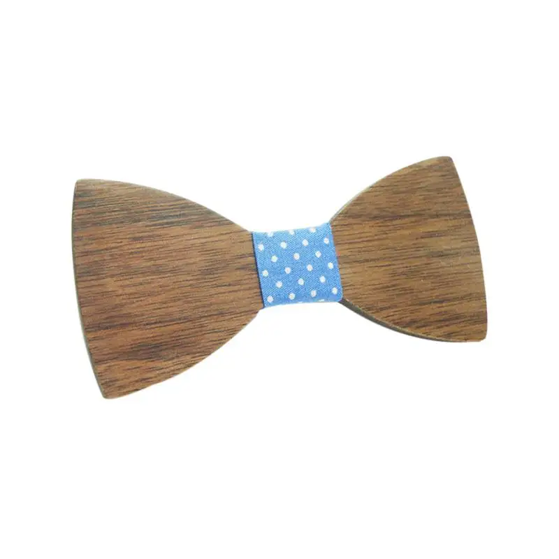 Модный деревянный галстук-бабочка для мальчиков, детские галстуки-бабочка, деревянный галстук, детская деревянная бабочка