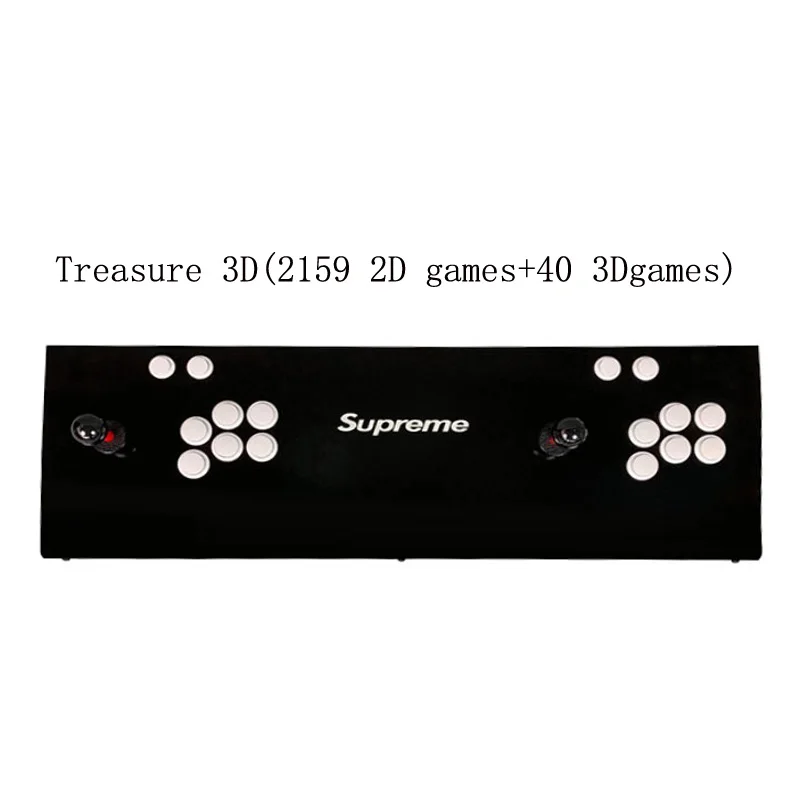 Pandora Arcade Box 2199 Game multi Version Zero Delay 8 Buttons Joystick 2 Players Controller PCB 3D Retro Arcade Console