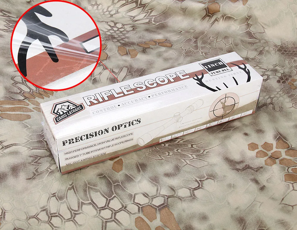 Escopo para Caça Real ao ar Canis Latrans Tactical Canislatrans Rifle Livre Hs1-0304 3-9x40 23 Cheap Lunetas Riflescopes
