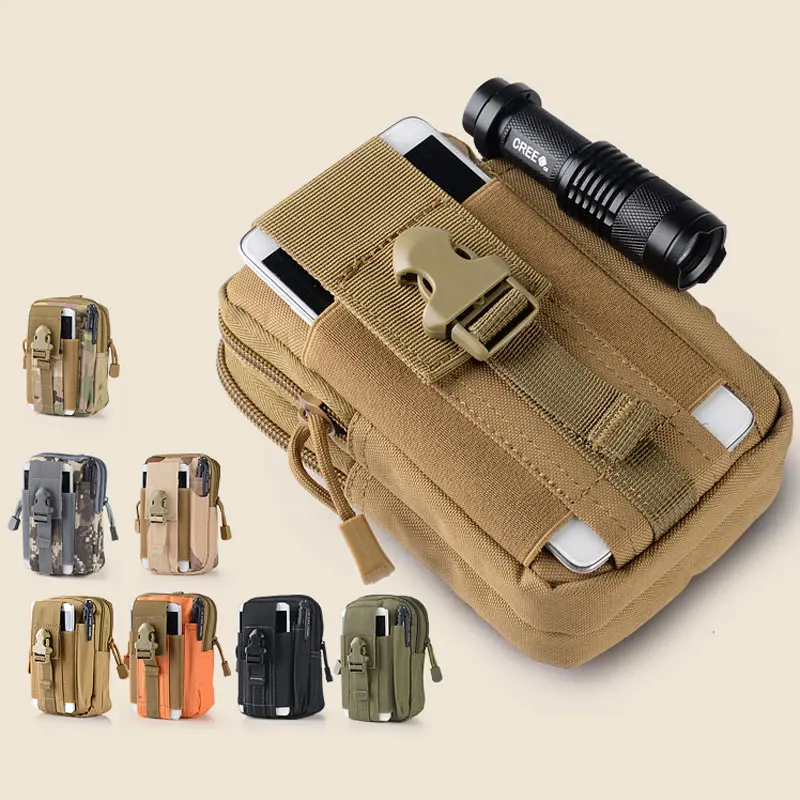 

For Huawei P10 P9 P8 Lite 2017/Iphone 7 7s 8 Plus/Oneplus 5 Phone Case Cover Tactical Military Coque Fundas Accessory Belt Pouch