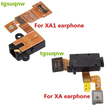 

Earphone Headphone Audio Jack Flex Cable With Mic Microphone For Sony Xperia XA1 G3121 G3112 / XA F3111 F3112