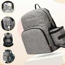 Новые многофункциональные сумки для мумии большие вместительные сумки водонепроницаемые и прочные сумки для пригорода выбор бизнесменов USB