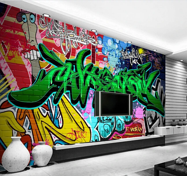 Popular Mural Graffiti-Buy Cheap Mural Graffiti lots from ...