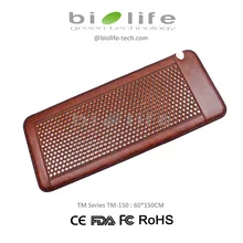 60*150 см Nano Керамика Исцеление инфракрасный термальная терапия оздоровительный, с камушками корейский турмалиновый матрас