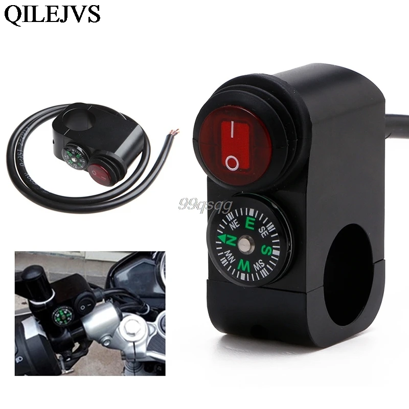 

1PC Motorcycle Electrical Switches 12V Waterproof Motorcycle Handlebar Turn Signal Light ON-OFF Button Switch Motors Ignition