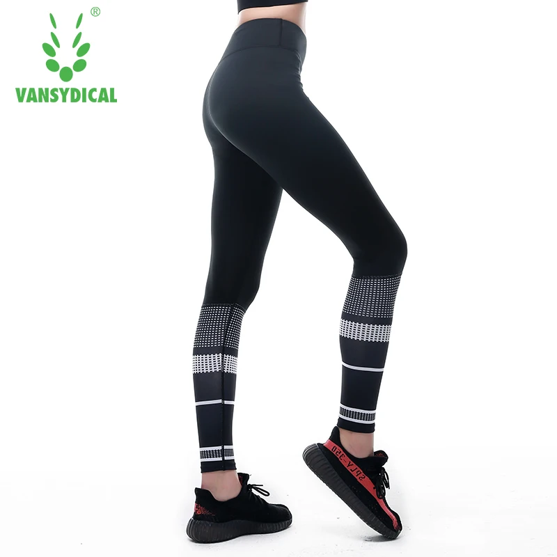2017 New Women Yoga Pants female Stretch Leggings skinny pants mid waist quick dry font b