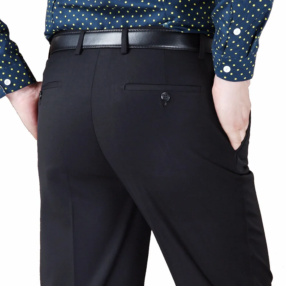

Mu Yuan Yang Men Suit Pants Autumn and Winter Men's Dress Pants Business Casual Straight Suit Pants For Man Classic Trousers
