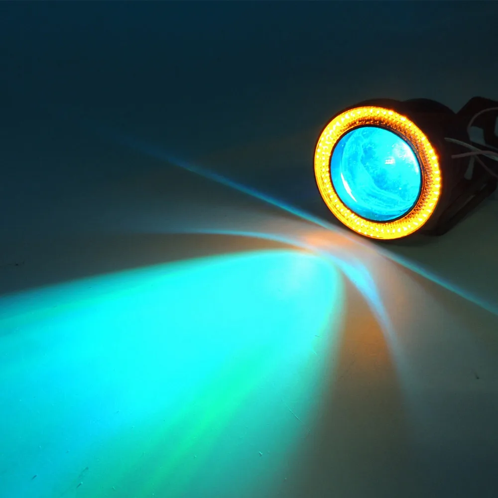 2X 3 &quotдюймов 5&quot дюймовый 3200Lm RGB светодиодный COB проектор туман светильник