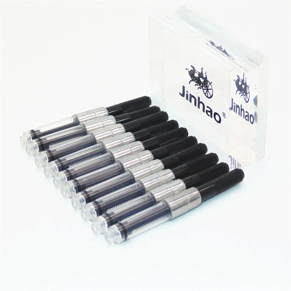 

High quality 10pcs Black ink Converter Cartridges Fountain Pen