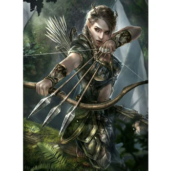

Elven Warrior,Full Square,Diamond Embroidery,5D,Diamond Painting Cross Stitch 3D,Diamond Mosaic patterns,Needleworks Y0695