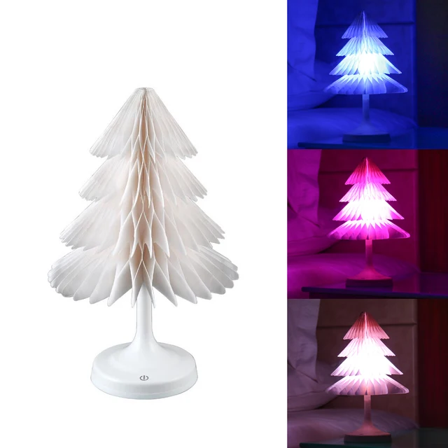 christmas tree led night light color changing christmas tree room