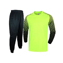 Adult Soccer Goalkeeper Uniform Men Soccer Jerseys Sets Men Football Goalkeeper Doorkeepers long Shirt pants soccer goalkeeper coach