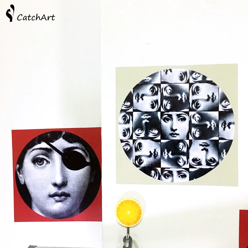 Creative European PVC tile sticker fornasetti design square Self-adhesive waterproof bathroom/kitchen wall stickers tile /wall Creative European PVC tile sticker fornasetti design square Self-adhesive waterproof bathroom/kitchen wall stickers tile /wall