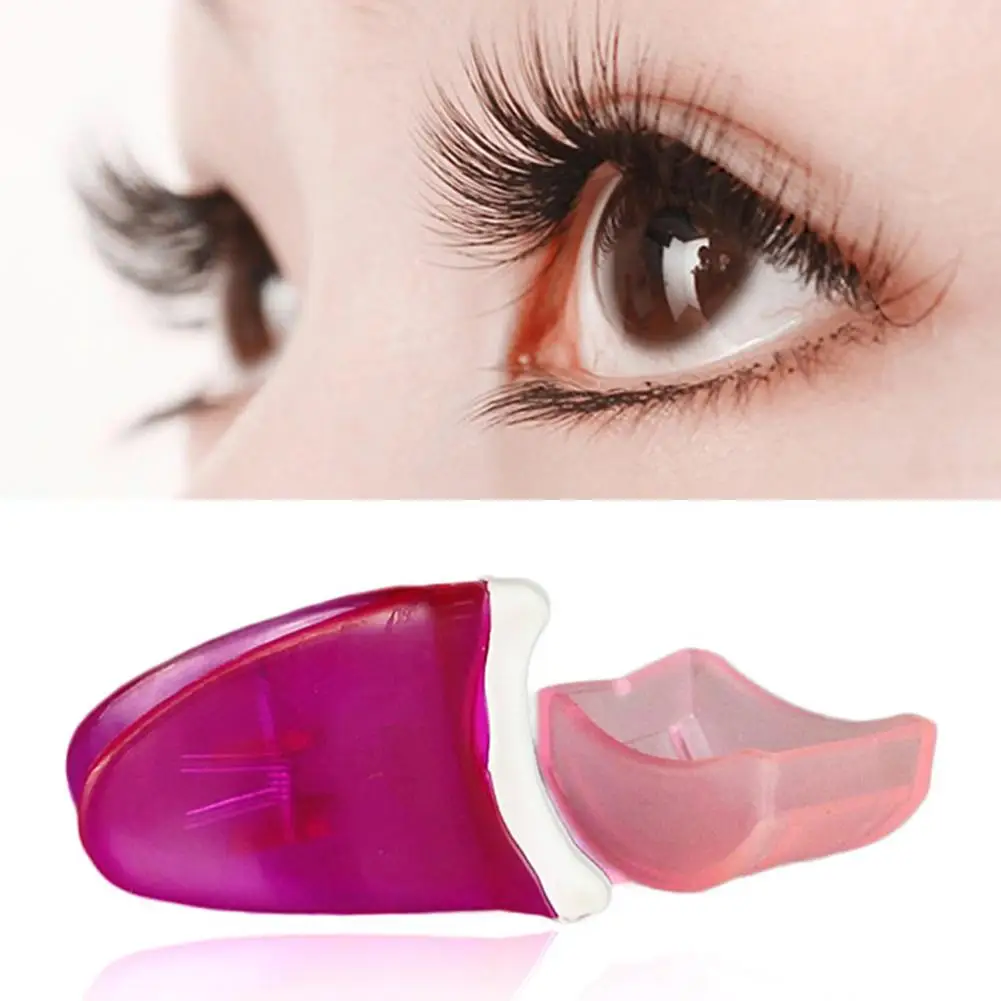 

Random Color Mini False Eyelash Applicator Mascara Eyelash Clip Curler Eyelash Applicator Apply Tweezers Make up Tool For Eyes