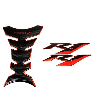 

3D Motorcycle Decoration Fuel Tank Decals Pad Protector Cover Stickers For Yamaha YZF R1 R6 FZ-1