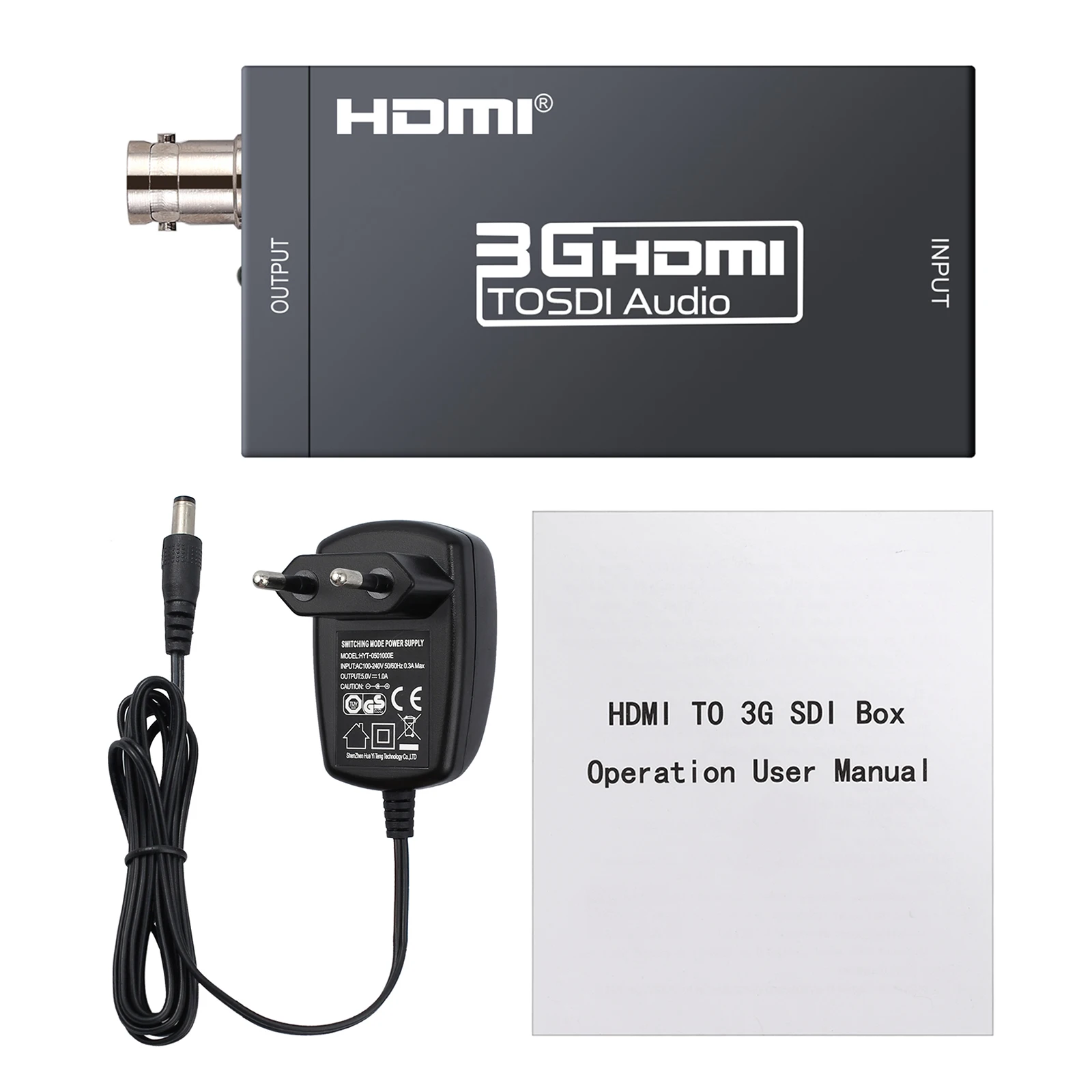 PROZOR HDMI в SDI конвертер + адаптер HDTV Видео Аудио HD SDI/3G 1080P DAC для камеры|Кабели HDMI| |