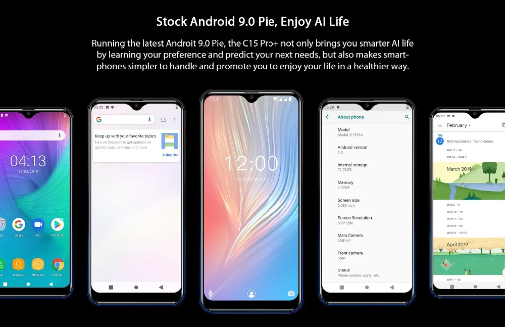 OUKITEL C15 Pro+ Android 9,0 6,088 ''19:9 Pie 3 ГБ 32 ГБ смартфон MT6761 водослива отпечатков пальцев лицо ID 5G WiFi 4G мобильный телефон