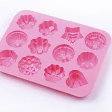 1 шт. Силиконовые 12 BGrids Формочки Для Мороженного «фруктовый лед» инструмент для приготовления мороженого Popsicle форма лоток Лето прохлада для заморозки мороженого на палочке форма с Гоблином PF 004