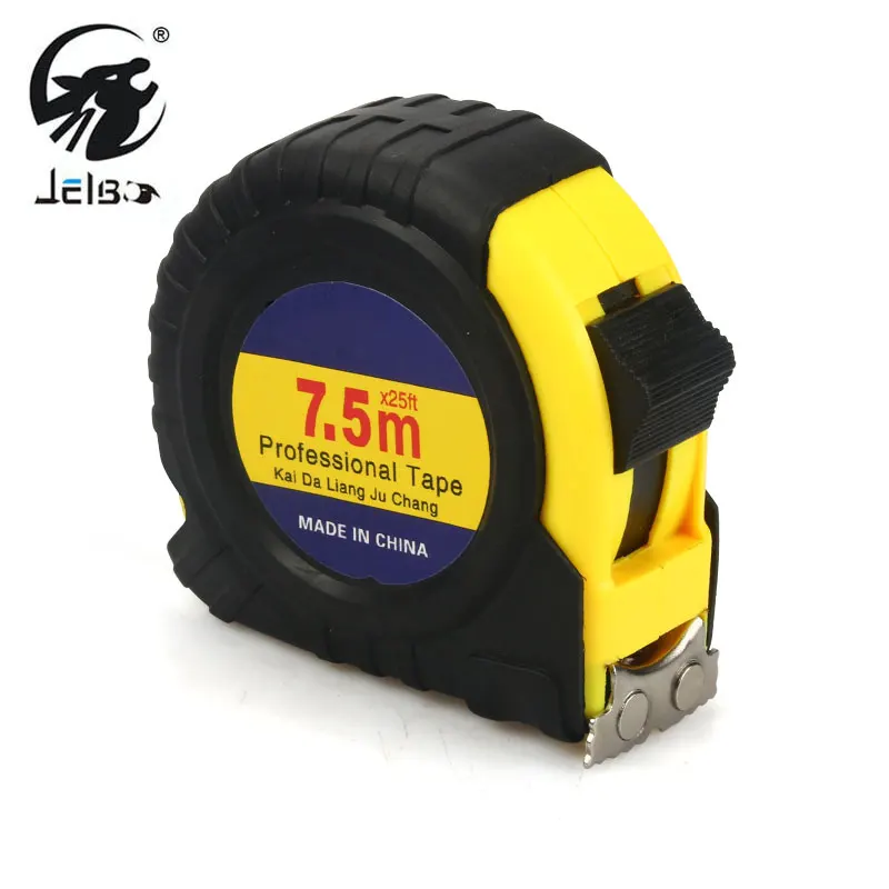 Jelbo 7.5m Tape measure Metric Double Side Steel Measuring Tape Measure