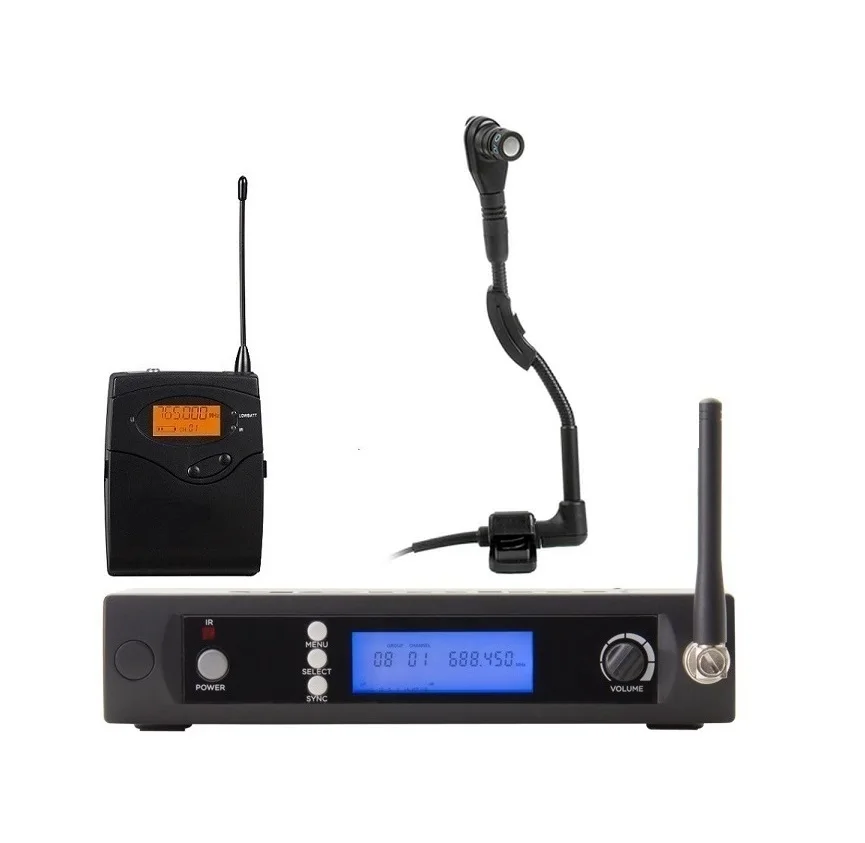 Bolymic Uhf Wireless Microphone Professional For Saxophone Instrument
