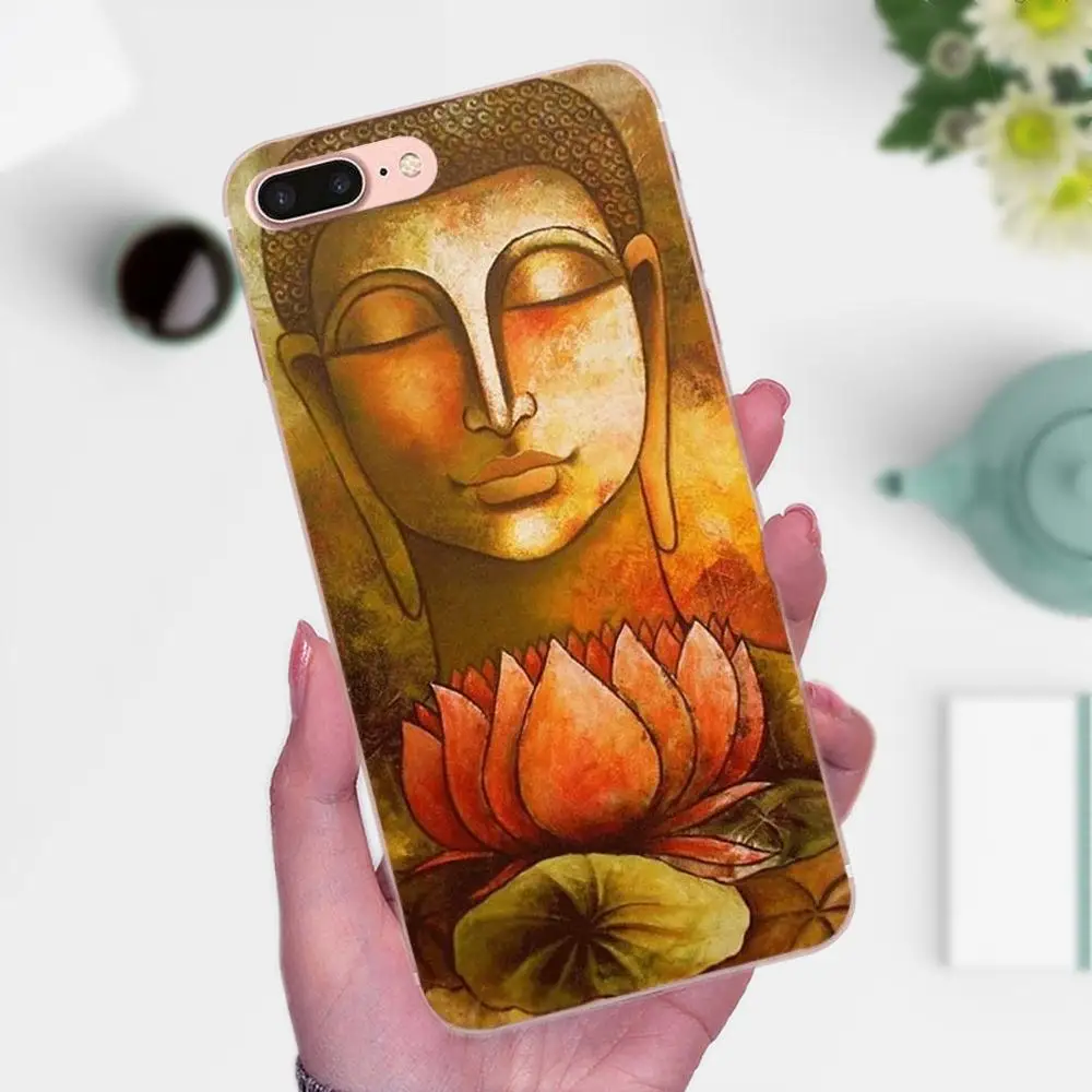 ТПУ мобильный телефон чехлы для Huawei P8 P9 P10 P20 P30 Mate 7 8 9 10 20 Lite Plus Pro 2017 Buddha|Бамперы| |