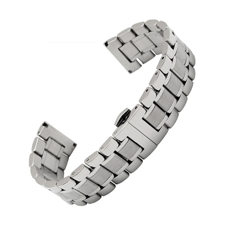 

Free Shipping 14 16 18 19 20 22 mm Stainless Steel Watch band Strap Bracelet Watchband Wrist band For Armani/Tissot/Fiyta