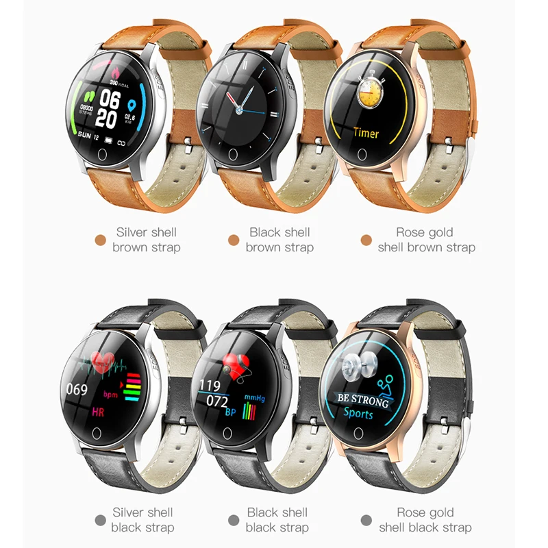 Новинка 2019 ЭКГ PPG Смарт часы для мужчин и женщин пульсометр кровяное давление