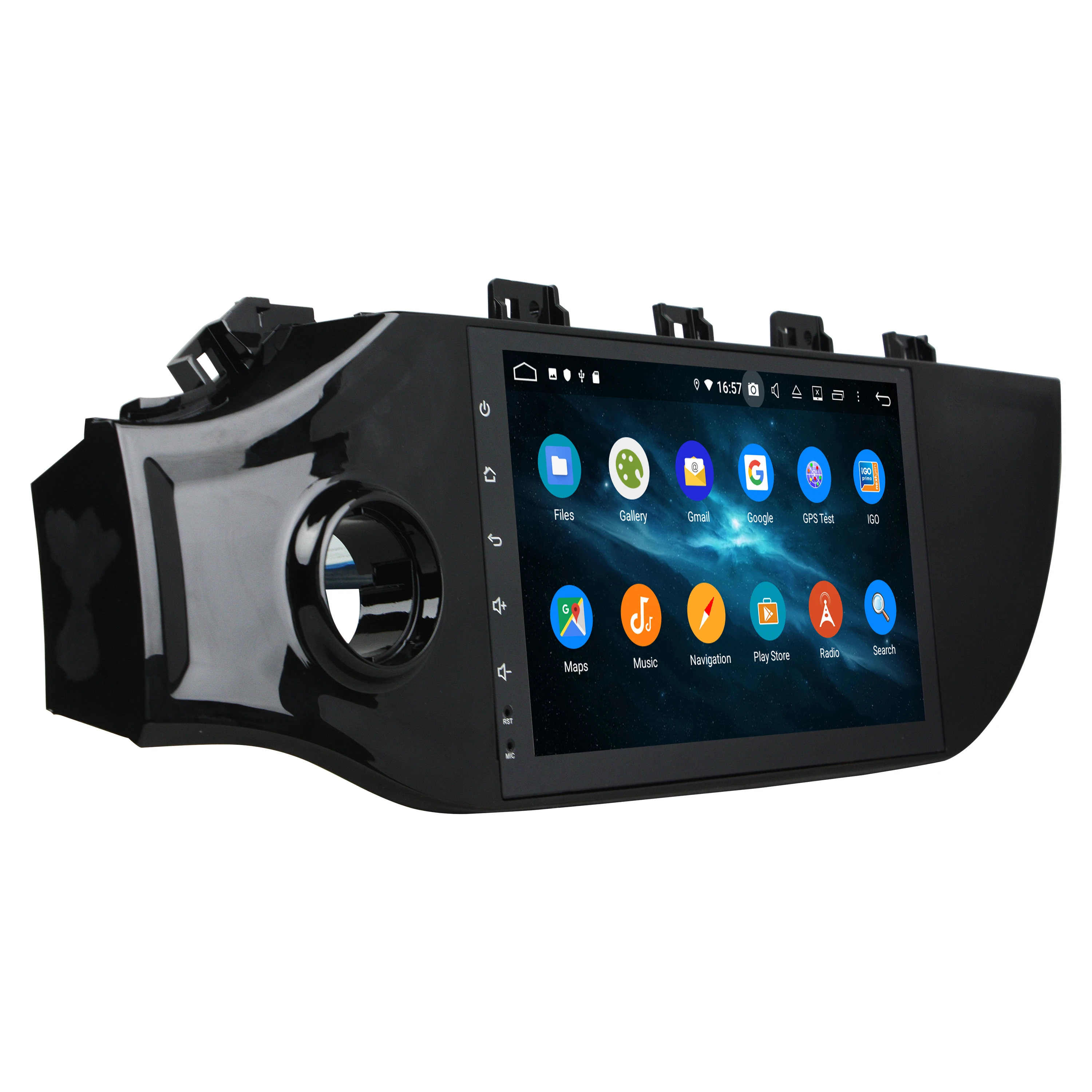 Best DSP 1 din 9" Android 9.0  Car Radio DVD GPS Navigation Head Unit for Kia K2 RIO 2017 2018 Bluetooth 4.2 WIFI USB Mirror-link 2