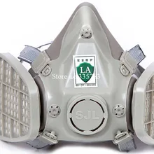 SJL высокое качество респиратор Пылезащитная маска серый силикагель Пылезащитный фильтр маска PM2.5 дымовая полированная Промышленная защитная маска для сварки