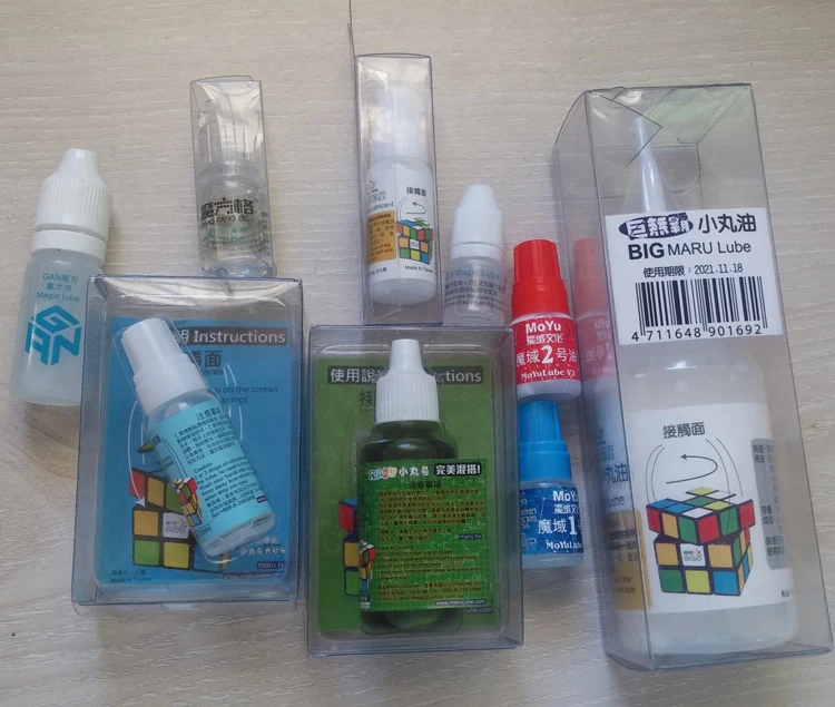 Лубрикант Moyu Lube V1 V2 V3 5 мл 10 для ядра/100 лубий в/Ган лубрикант X cube кормления Dayan Lube|maru
