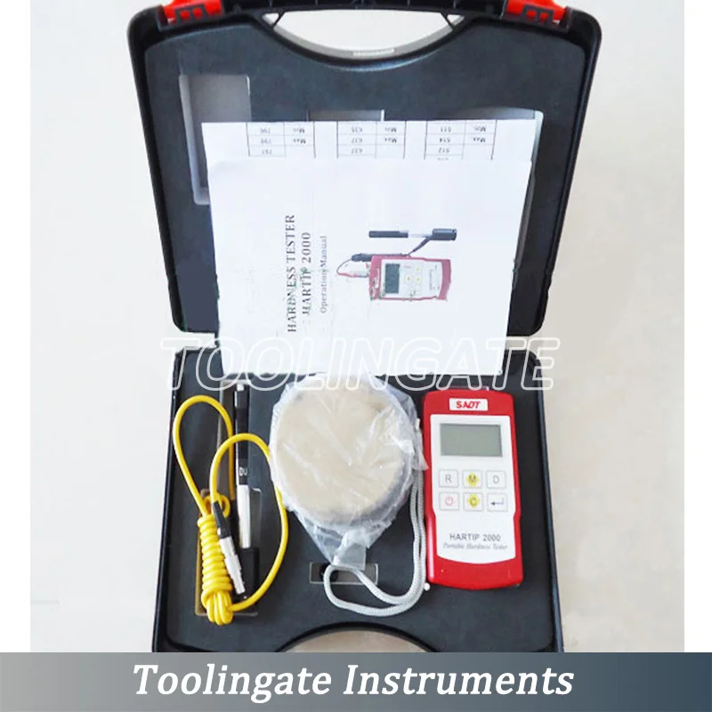 

Digital HARTIP 2000 Leeb Hardness Tester D probe Hardness Meter RS232 Interface