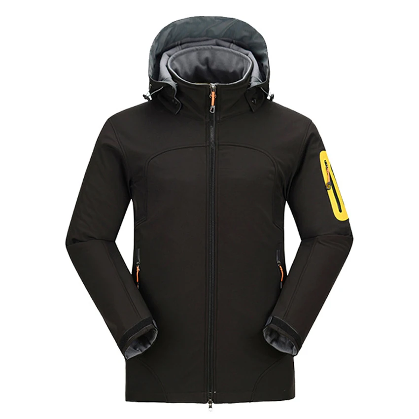 Mountainskin Мужская Осенняя флисовая водонепроницаемая куртка из флиса Спортивная