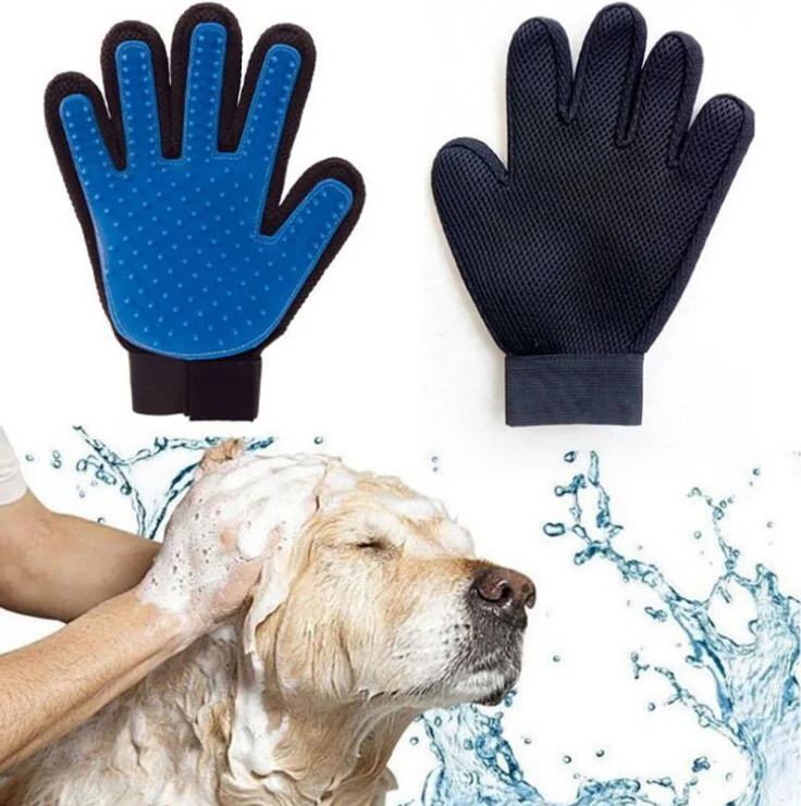 bath gloves for pet,dog hair removal brush CJJJCWGY00035in Stuffed