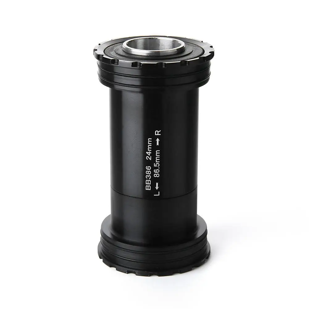

BB386 EVO 24 Adapter Bicycle Press Fit Bottom Brackets Axle for MTB Road Bike Parts 24mm Crankset Chainset