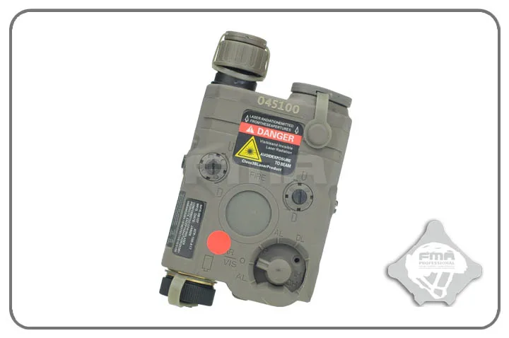 FMA AN-PEQ-15 обновленная версия шлем свет светодиодный Белый свет+ красный лазер с инфракрасный объектив BK/DE/FG