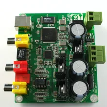 Assembeld 32BIT384K/USB DAC CM6631A+ AKM4490 ЦАП 32bit \ 384 к ЦАП