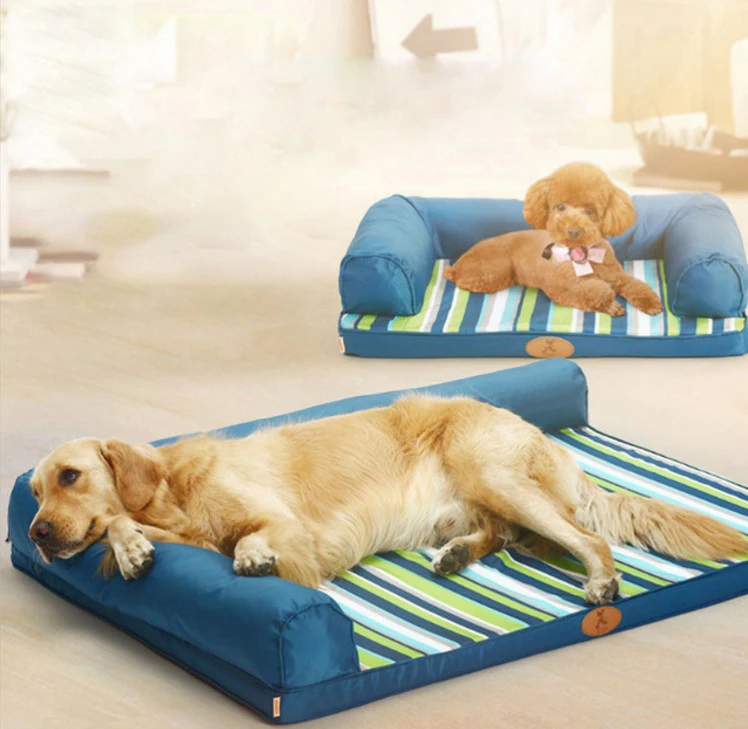 

Warm Padded Dog Bed Washable Pet House Mat Soft Sofa Kennel Dogs Cats house For large dogs