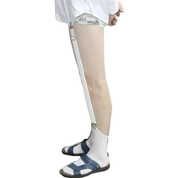 1 пара Для мужчин рубашка остается ремень с нескользящей зажимы клипсы держать рубашку заправленные ноги подтяжки ножные y-образный подвязки на - Цвет: F-White