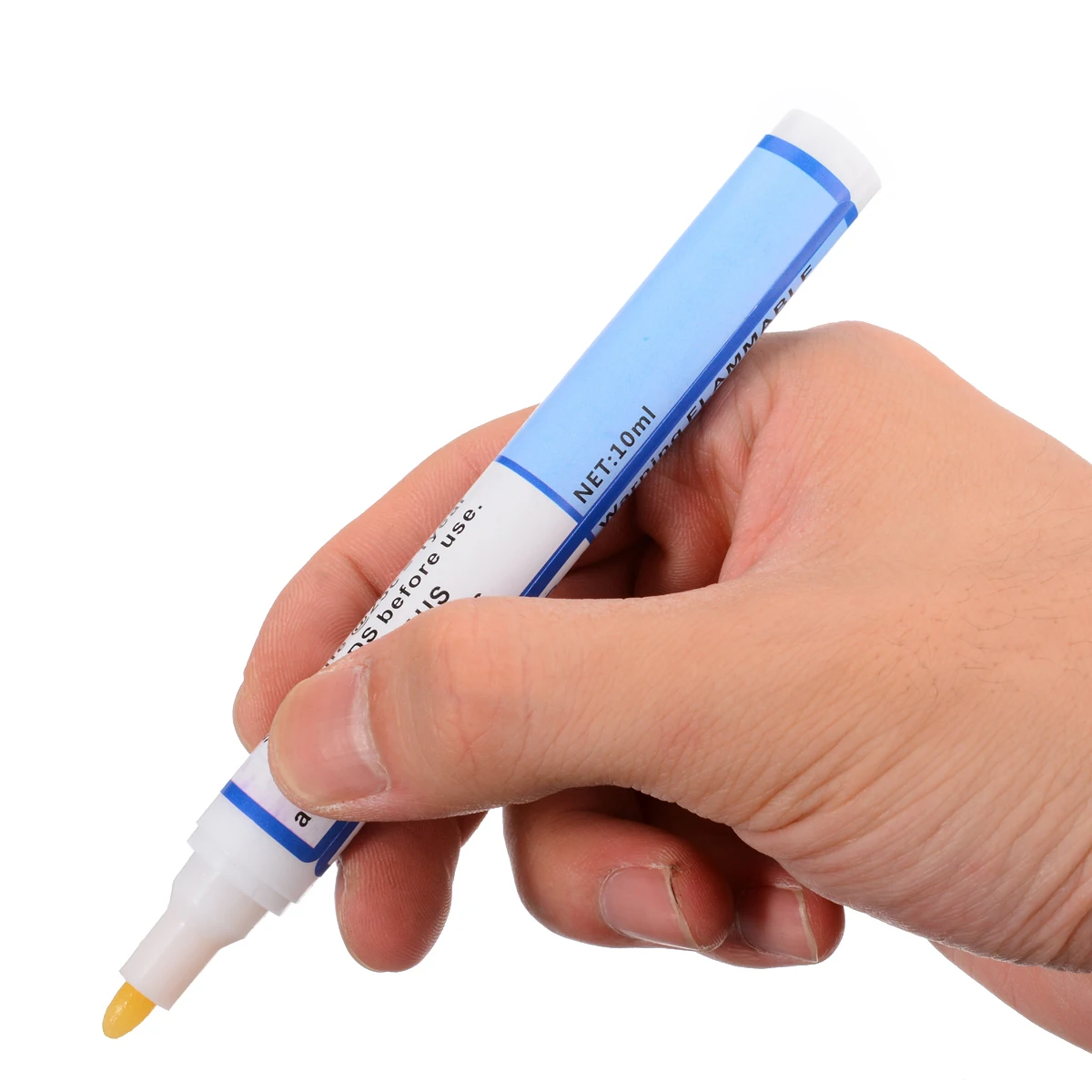 1pc 951 10ML Flux Pen Solder Remover No Residue Rosin Flux + 2mm Desoldering Braid Wick for Reworking SMT SMD Through Hole