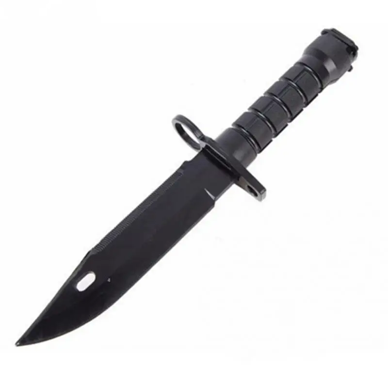 

New Tactical Training Dagger Cosplay Props Sheath Plastic ABS Plastic Plastics Hunting Knife War Film Rubber Blade Knife ~3