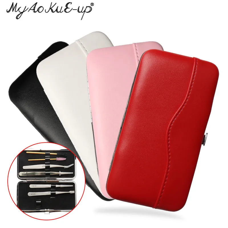 

Tweezers Storage For Eyelash extension tweezers bag Activated Sealed Storage Container eyelash tweezers case Makeup Tools