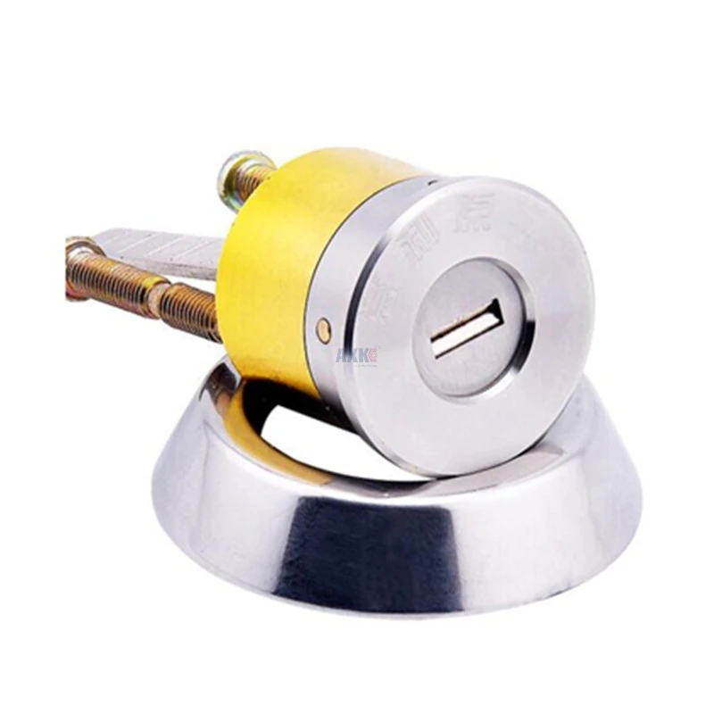 

360 degree multi-track idling lock core C-class old-fashioned security door exterior door lock keyhole closure design