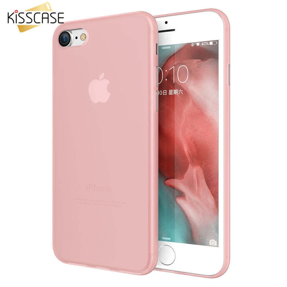 KISSCASE красочный чехол для iPhone XR XS Max X 8 7 ультра тонкие Чехлы 6 6S Plus 5S Жесткий ПК
