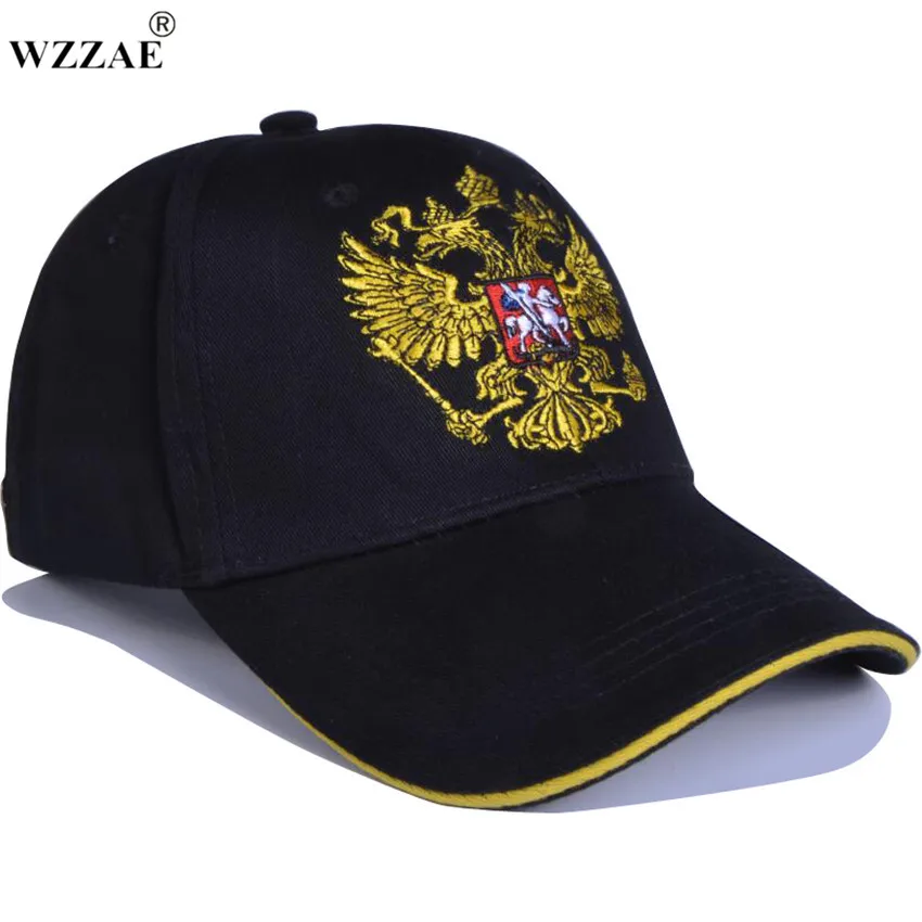 Новинка унисекс хлопок уличная бейсболка герб России вышивка Snapback модные спортивные шапки для мужчин и женщин Кепка Патриот