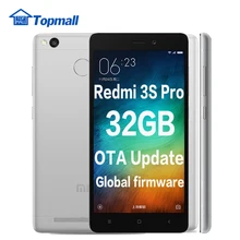 Original Xiaomi Redmi 3S Pro 3GB RAM 32GB ROM Prime Mobile Phone  4100mAh Fingerprint ID Snapdragon 430 Octa Core 5" 13MP Camera(China (Mainland))