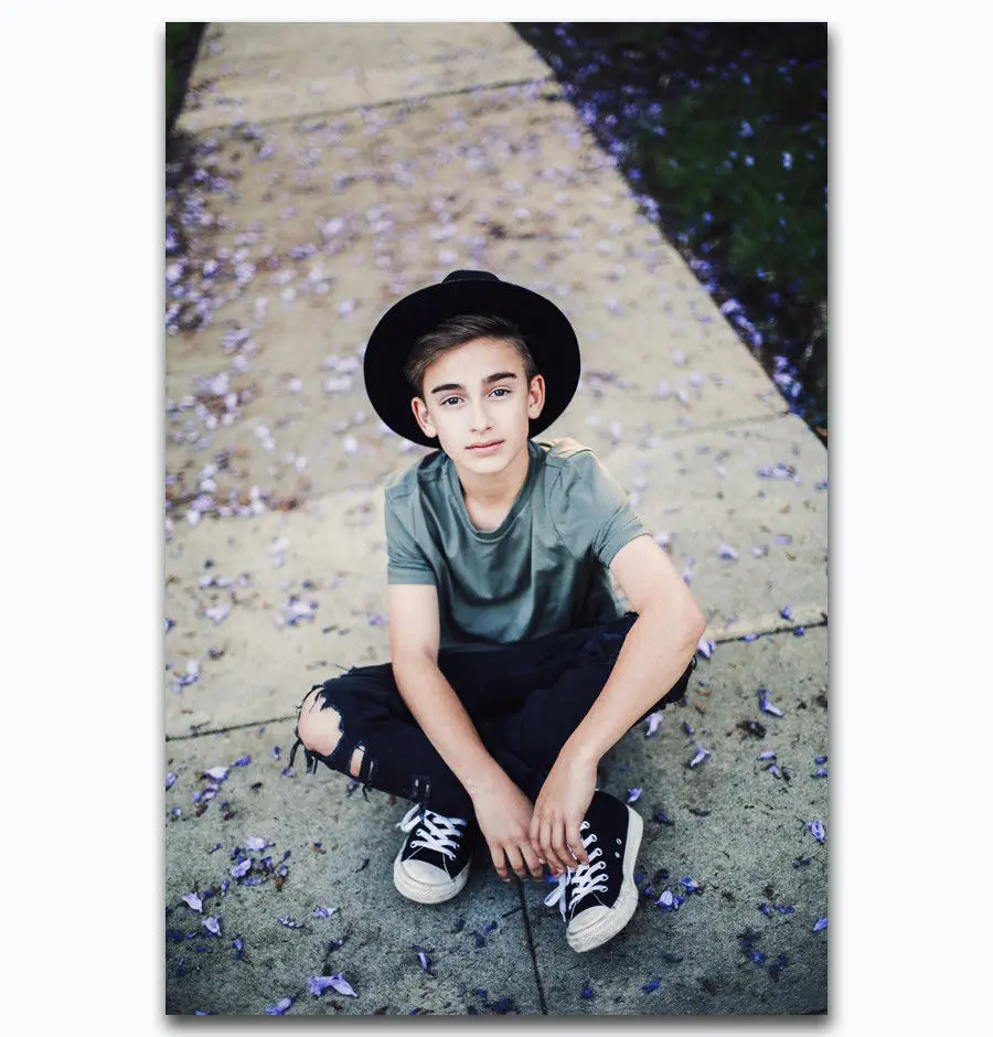 

New Johnny Orlando Hot Child Music Star-Silk Art Poster Wall Sicker Decoration Gift