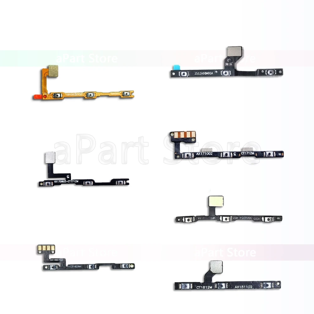 

Volume On Off Button Power Flex Cable For Xiaomi Mi Note Max Mix 1 2 2s 3 Pro A2 A1 Lite Power Flex Phone Parts