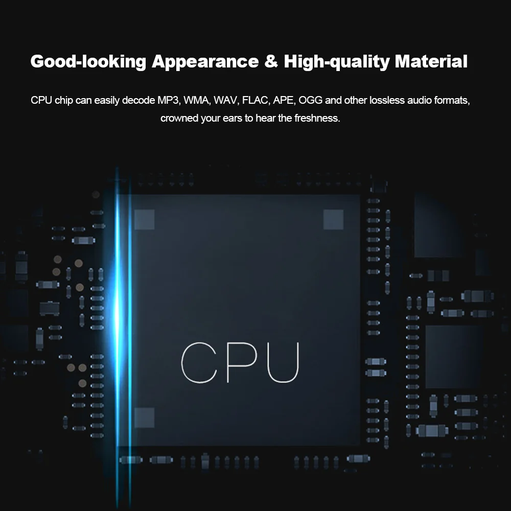 Музыкальный плеер Docooler CJX601 4 Гб MP3 IPX8 водонепроницаемый с наушниками fm радио