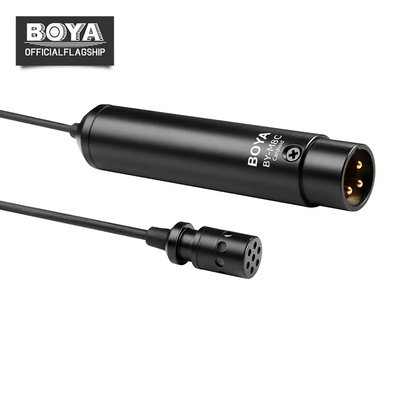 BOYA BY-M8C BY-M8OD Lavalier Microphone Professional Clip-on Mic w/ Lapel Clip Foam Windscreen For Camcorders Audio Recorders BOYA BY-M8C BY-M8OD Lavalier Microphone Professional Clip-on Mic w/ Lapel Clip Foam Windscreen For Camcorders Audio Recorders