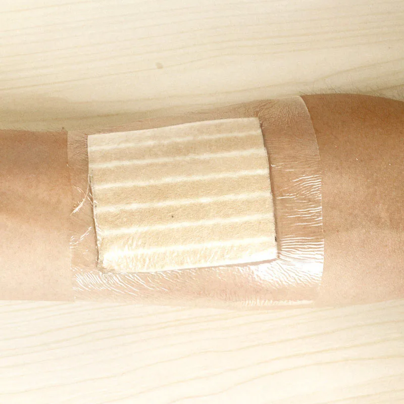 100 Pcs 1010cm Waterproof Transparent Tape PU film Medical Adhesive Plaster Anti-allergic Wound Dressing Fixation Tape (8)